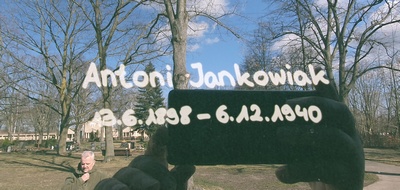 Schriftzug Anton Jankowiak