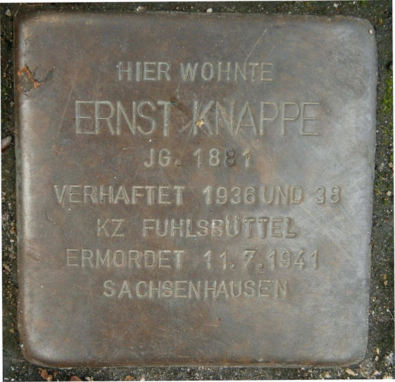 Gedenkbuch Ernst Knappe