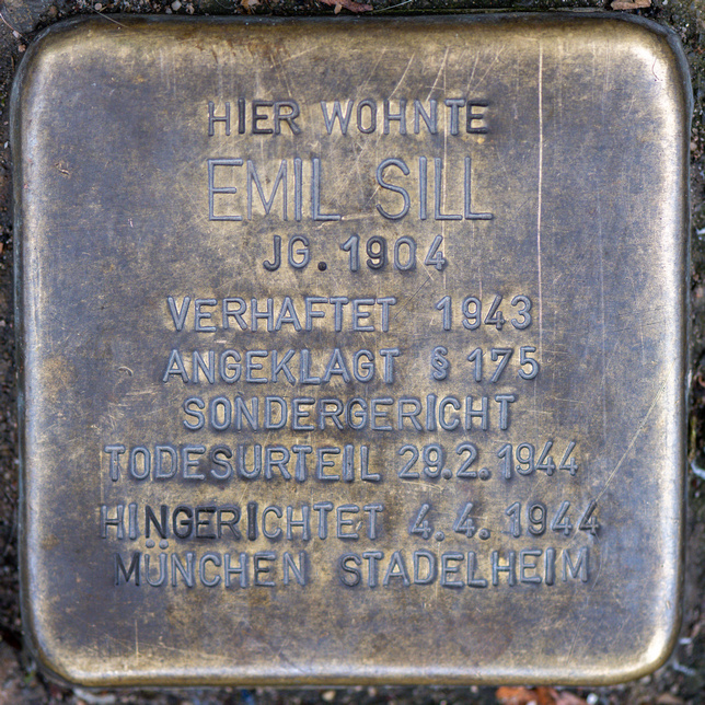 Stolperstein Emil Sill