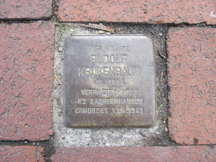 Gedenkbuch Rudolf Fritz Krukenbaum
