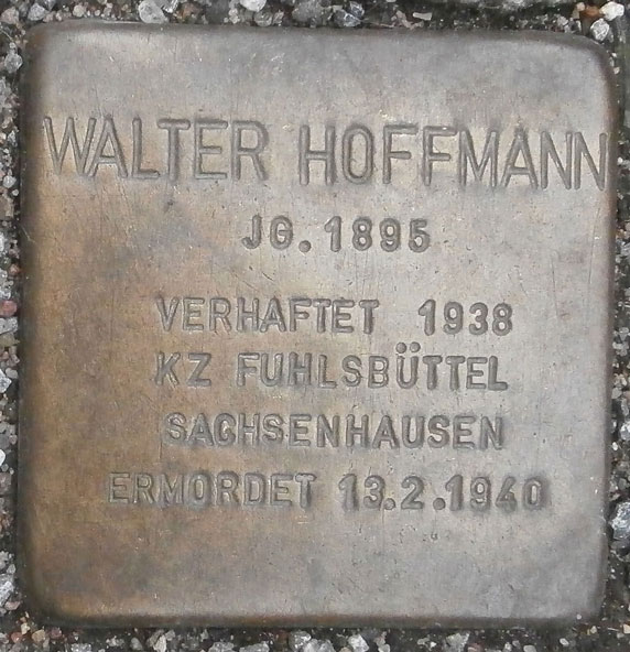 Gedenkbuch Walter Hoffmann