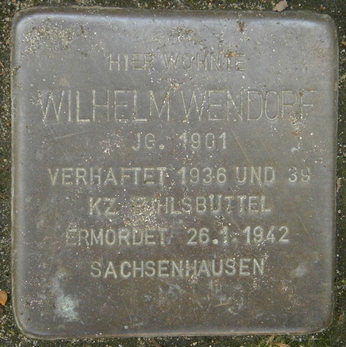 Stolperstein Wilhelm Wendorf