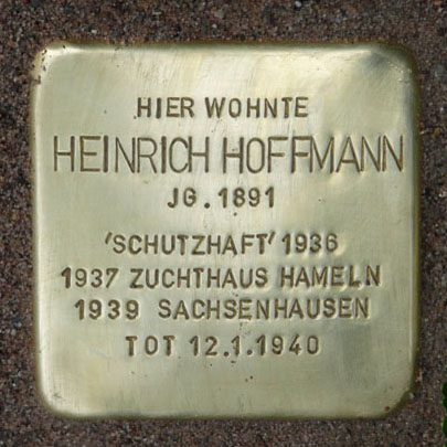 Gedenkbuch Heinrich Hoffmann