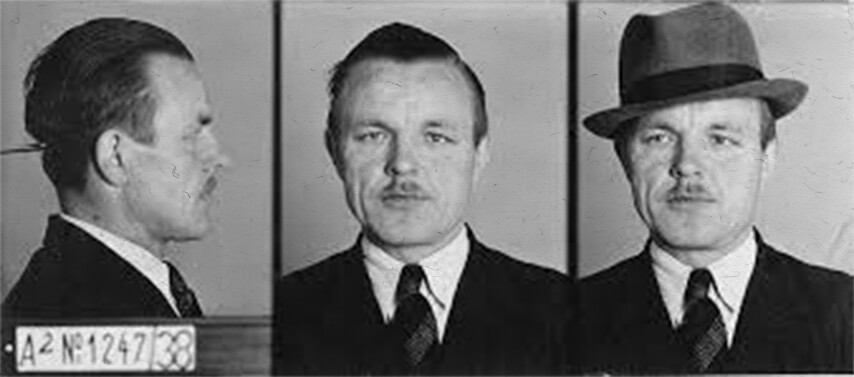 Polizeifoto Hans Retzlaff, 1938