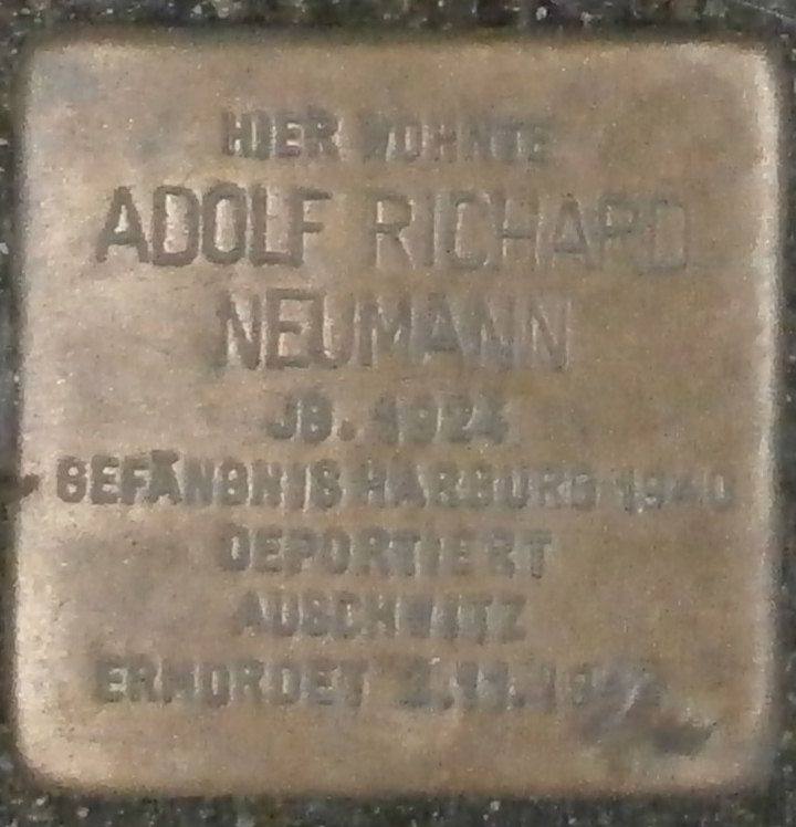 Gedenkbuch Adolf Richard Neumann