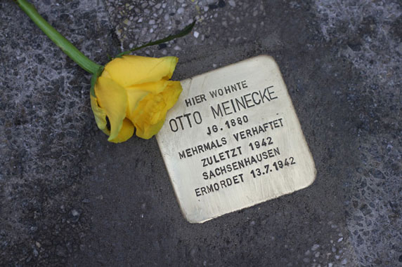 Gedenkbuch Otto Meinecke