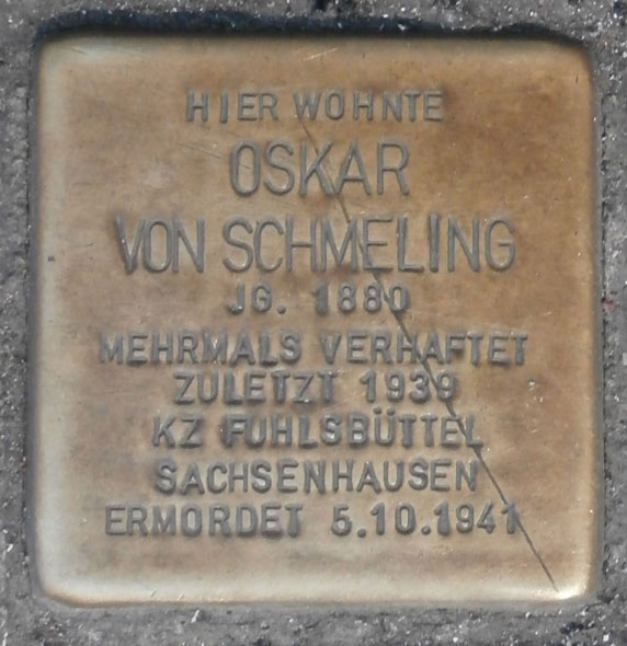 Gedenkbuch Oskar Georg Neveling von Schmeling